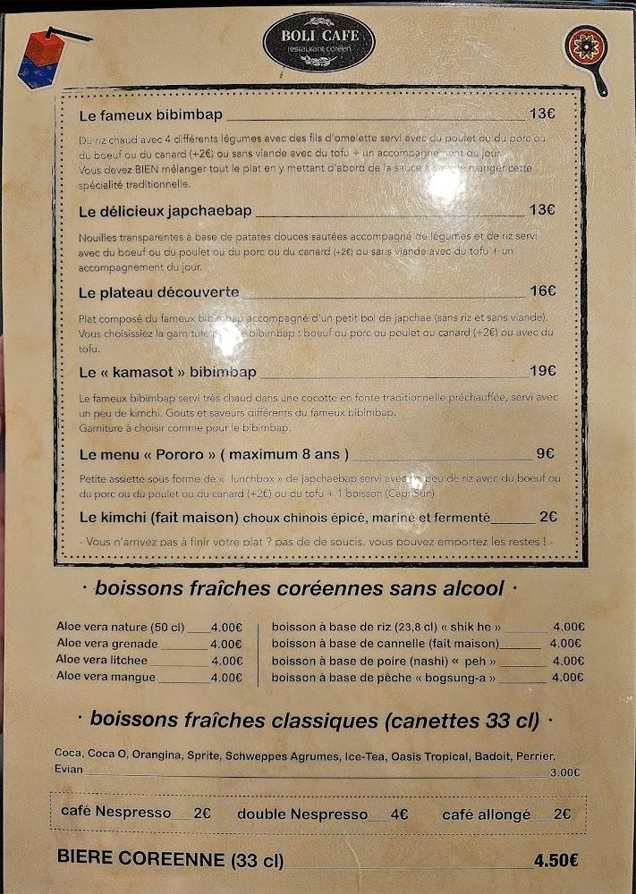 Boli Café - Menu Image 2